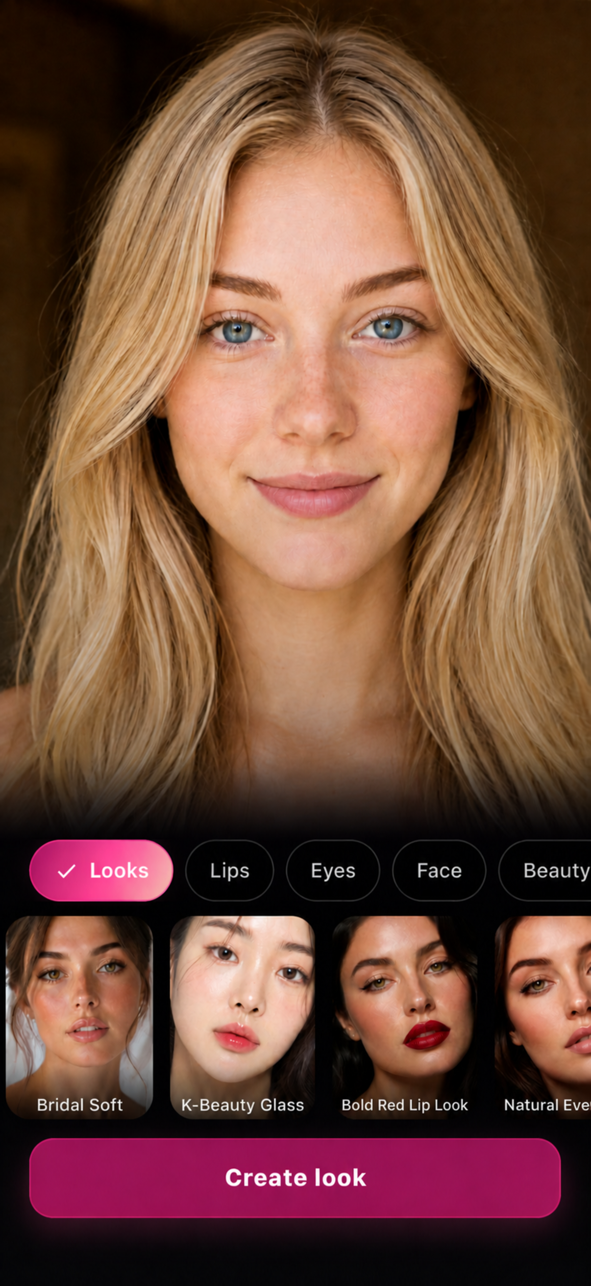 MaqAI app interface preview: Looks