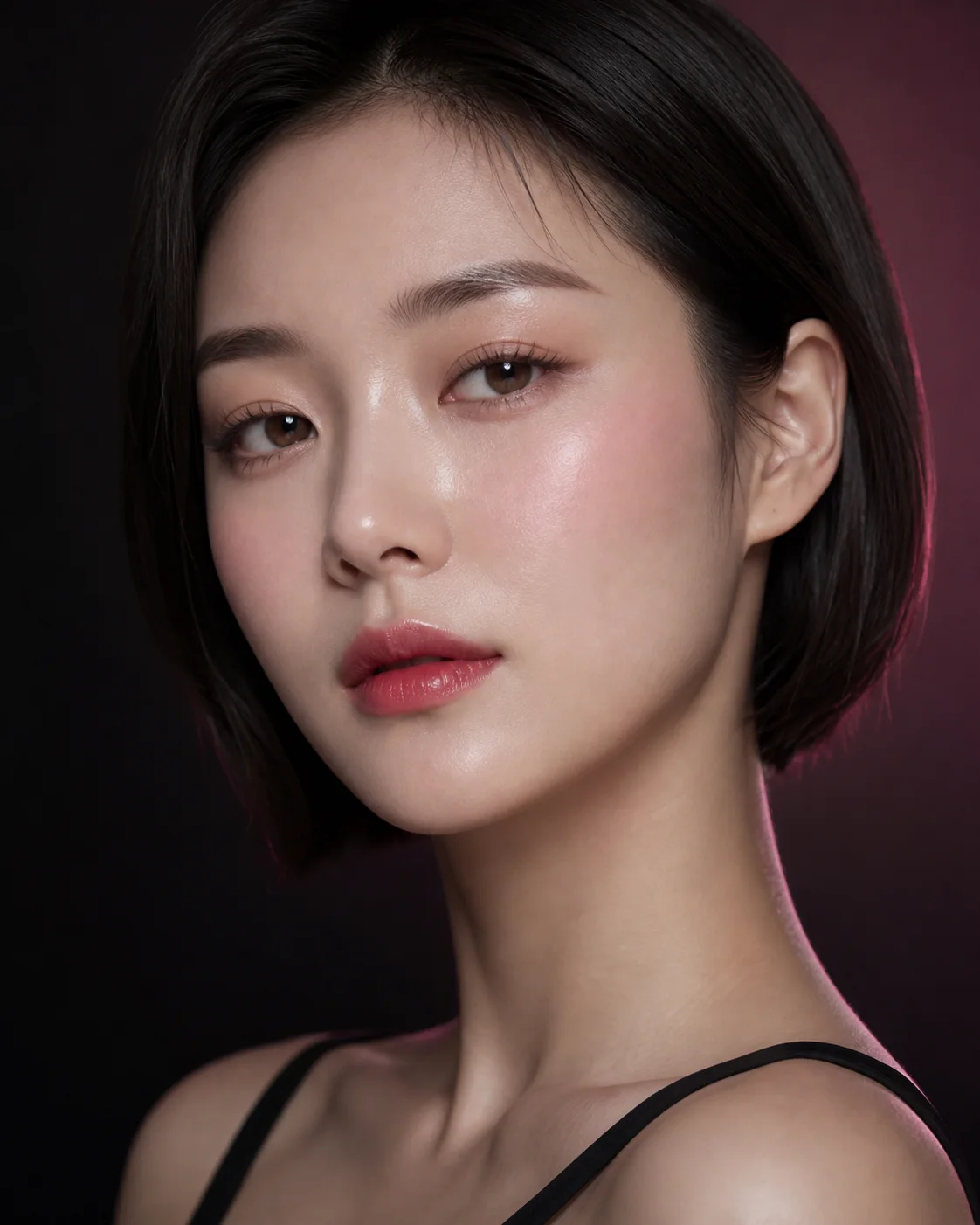 Glass Skin makeup direction